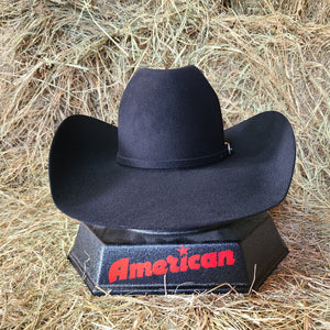 American Hat Company - 7X Black Felt