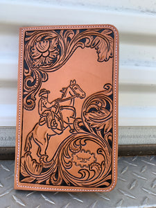 Leather Horse Journal cover