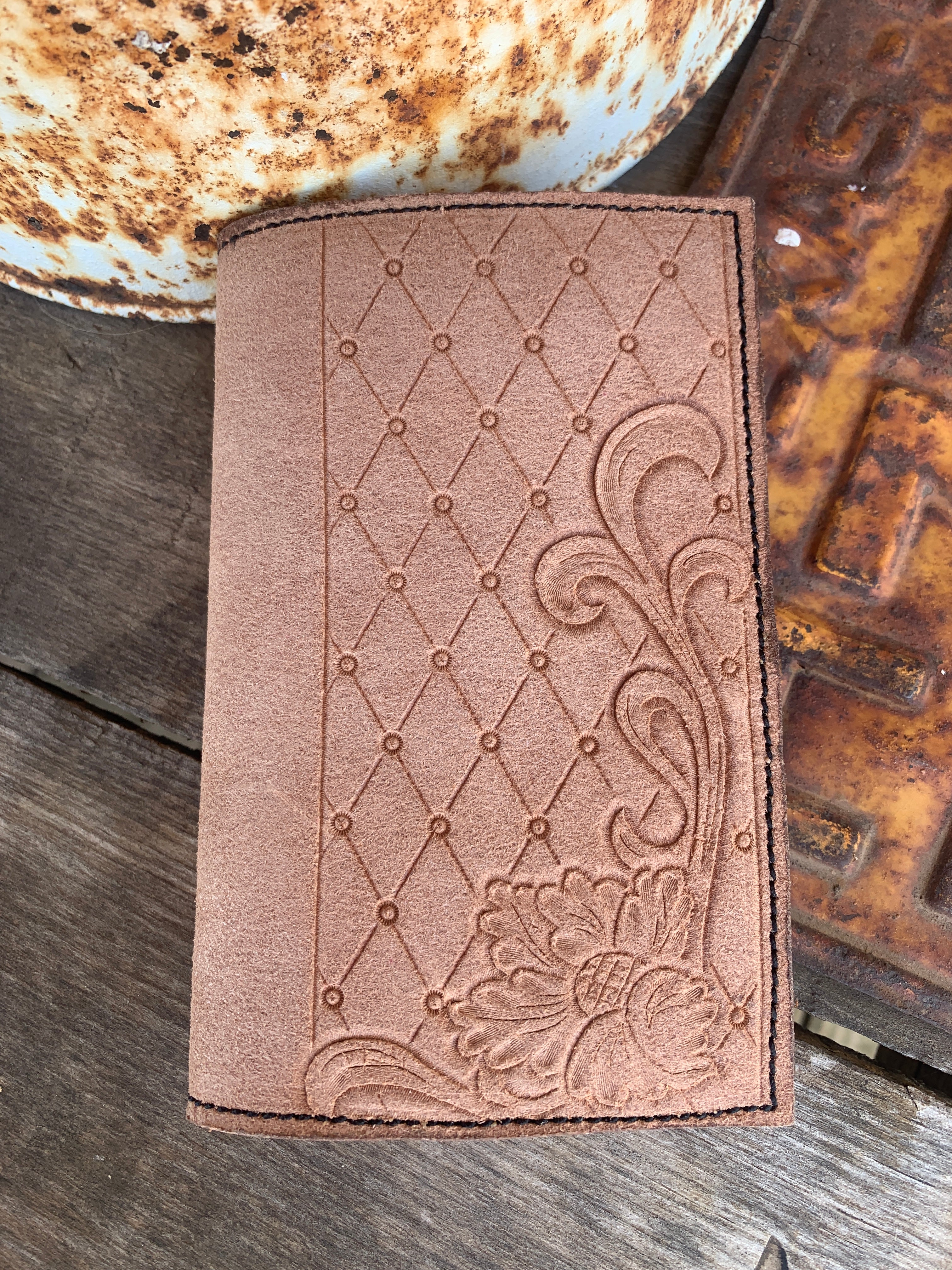Leather Field Notes Journal - R/O